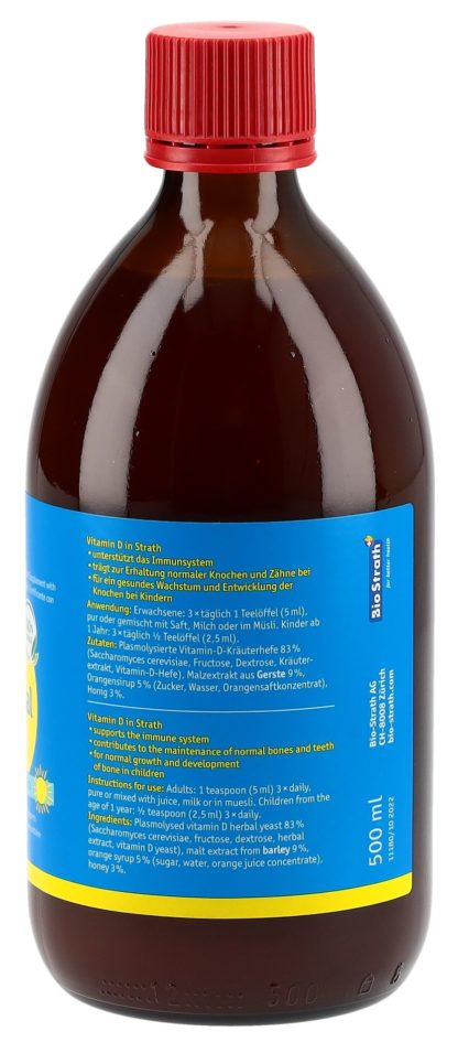 STRATH Original liq Aufbaumittel mit Vit D 500 ml – Bild 5