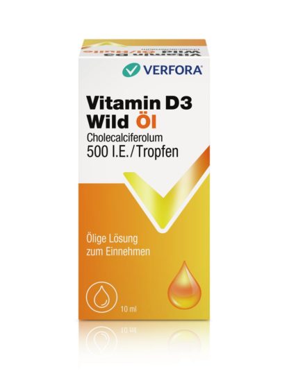 VITAMIN D3 Wild Öl 500 IE/Tropfen 10 ml