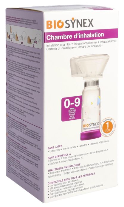 BIOSYNEX Inhalationshilfe 0-9Mt – Bild 2