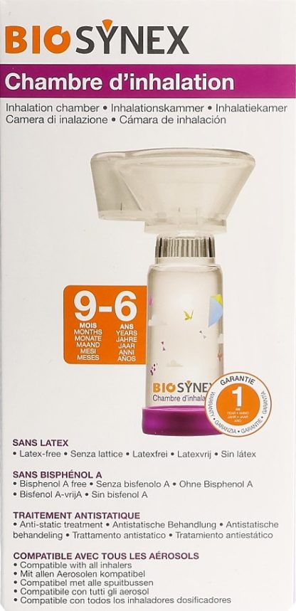 BIOSYNEX Inhalationshilfe 9Mt-6J
