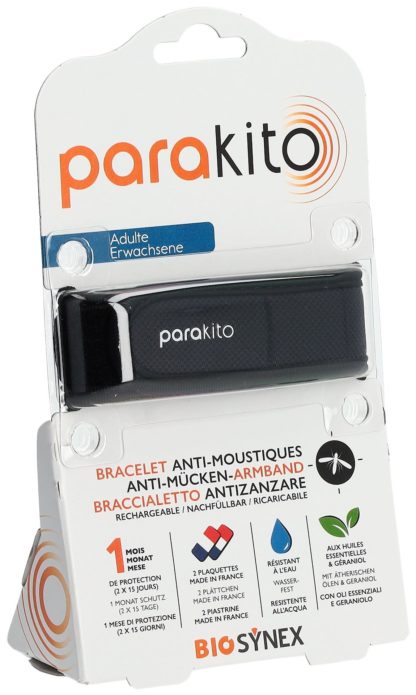 PARAKITO Armband Erwachsene schwarz – Bild 2