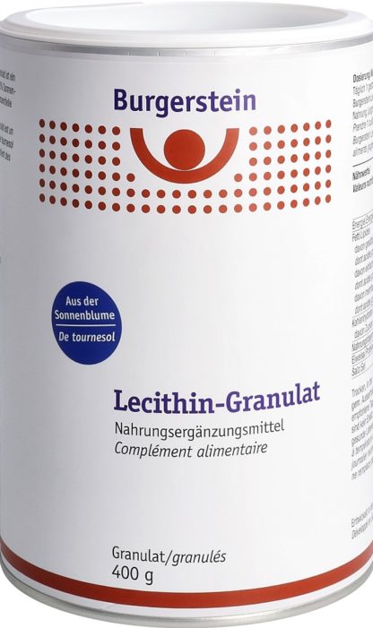 BURGERSTEIN Lecithin Granulat Ds 400 g