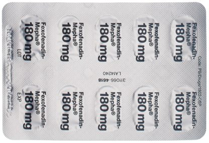 FEXOFENADIN Mepha Lactab 180 mg 10 Stk – Bild 4