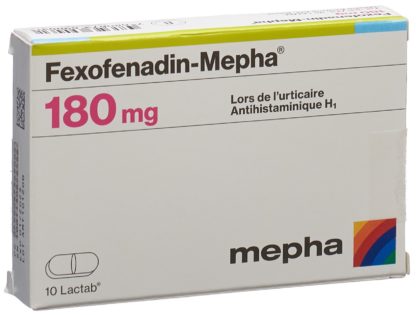 FEXOFENADIN Mepha Lactab 180 mg 10 Stk – Bild 2