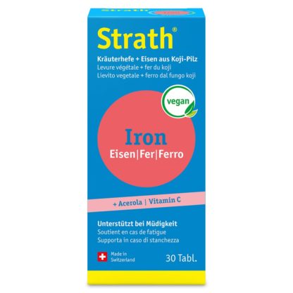 STRATH Iron natürl Eisen+Kräuterhefe Tabl 30 Stk – Bild 2