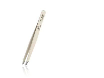 RUBIS Pinzette schräg Inox Schwan