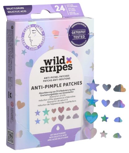 WILD STRIPES Anti-Pickelpfl Salicylsäure 24 Stk – Bild 3