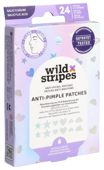 WILD STRIPES Anti-Pickelpfl Salicylsäure 24 Stk – Bild 2