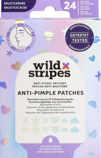 WILD STRIPES Anti-Pickelpfl Salicylsäure 24 Stk