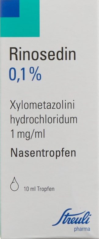 RINOSEDIN Gtt Nas 0.1 % 10 ml