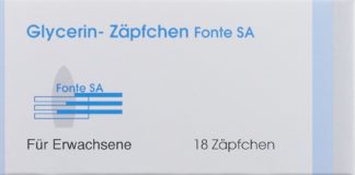 GLYCERINZÄPFCHEN Fonte Erw 18 Stk