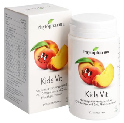 PHYTOPHARMA Kids Vit Lutschtabl 10 Vit&Zink 50 Stk – Bild 5