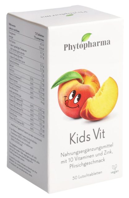 PHYTOPHARMA Kids Vit Lutschtabl 10 Vit&Zink 50 Stk – Bild 3