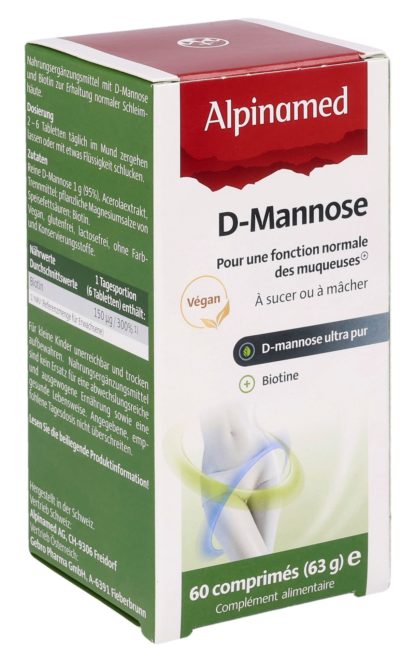 ALPINAMED D-Mannose Tabl Ds 60 Stk – Bild 4
