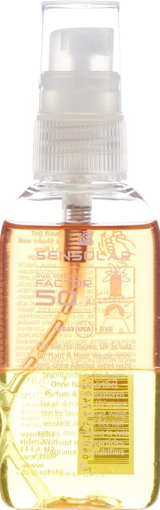 SENSOLAR Sonnenspray LSF50 o Emulgat 50 ml