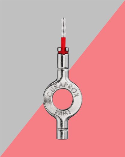 CURAPROX UHS 409 Stahlhalter silber – Bild 3