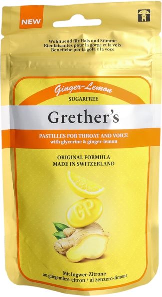 GRETHERS Ginger Lemon Past o Z Btl 110 g