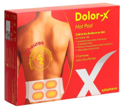 DOLOR-X Hot Pad Wärmeumschläge 2 Stk – Bild 4