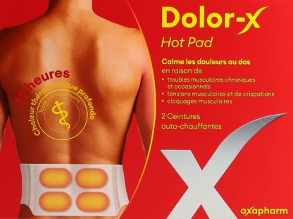 DOLOR-X Hot Pad Wärmeumschläge 2 Stk – Bild 2
