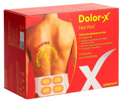 DOLOR-X Hot Pad Wärmeumschläge 4 Stk – Bild 4