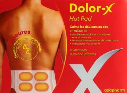 DOLOR-X Hot Pad Wärmeumschläge 4 Stk – Bild 2