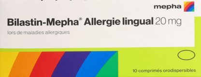 BILASTIN Mepha Allergie lingual 20 mg 10 Stk – Bild 2