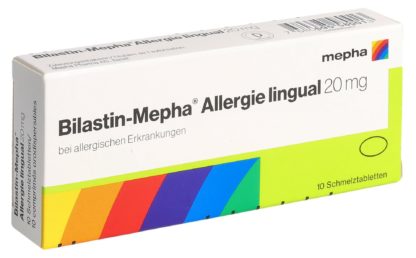 BILASTIN Mepha Allergie lingual 20 mg 10 Stk – Bild 3