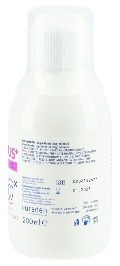 CURAPROX Perio Plus Forte CHX 0.2 % 200 ml – Bild 5