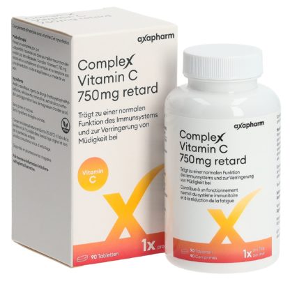 COMPLEX Vitamin C retard Tabl 750 mg Ds 90 Stk – Bild 5