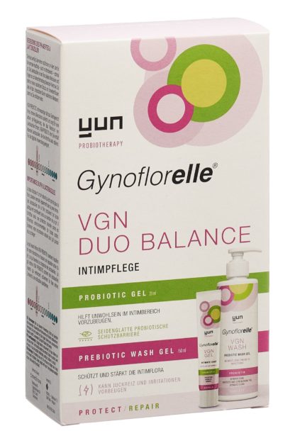 GYNOFLORELLE VGN Balance Duo 20ml Gel + 150ml Wash – Bild 3