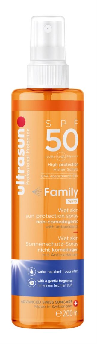 ULTRASUN Family Wet Skin Spr 200 ml