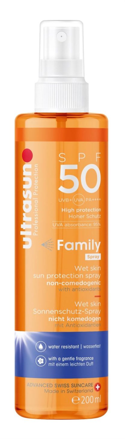 ULTRASUN Family Wet Skin Spr 200 ml