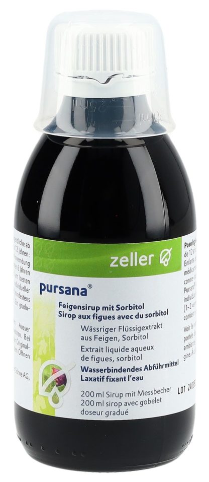 PURSANA Feigensirup mit Sorbitol 200 ml – Bild 7