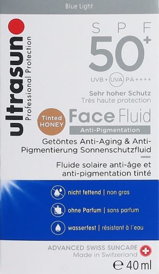 ULTRASUN Face Fluid Anti-Pigment SPF50+ tint 40 ml