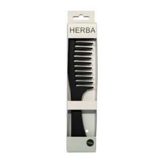 HERBA Carbon Griffkamm schwarz