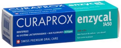 CURAPROX Enzycal 1450 Zahnpasta D/F/E 75 ml – Bild 4