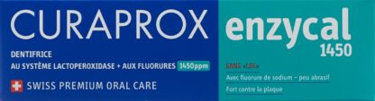 CURAPROX Enzycal 1450 Zahnpasta D/F/E 75 ml – Bild 2