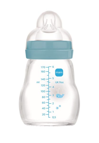 MAM Feel Good Glasflasche 170ml 0+m – Bild 2
