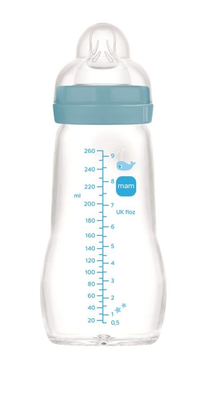MAM Feel Good Glasflasche 260ml 2+m – Bild 2
