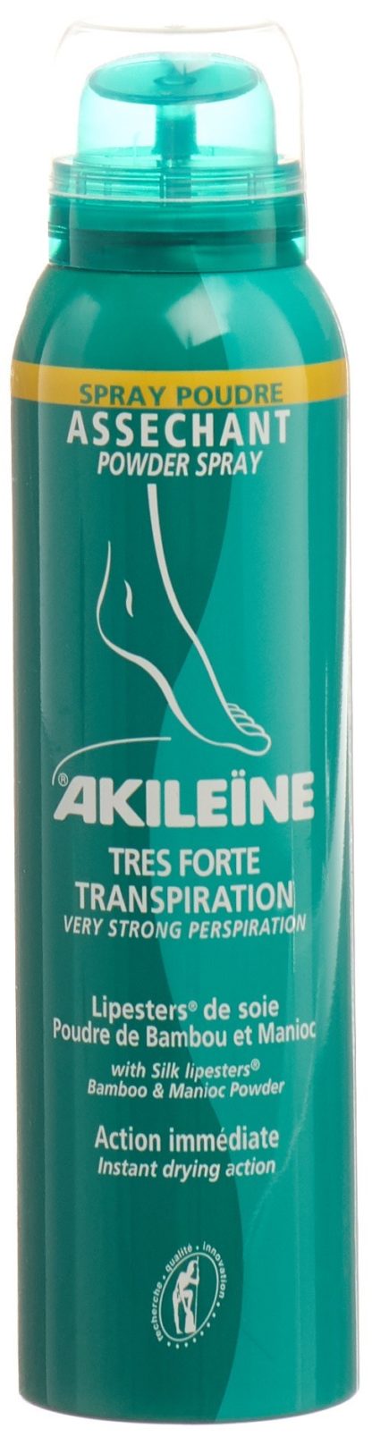 AKILEINE Grün Fusspuder Spray 150 ml – Bild 2