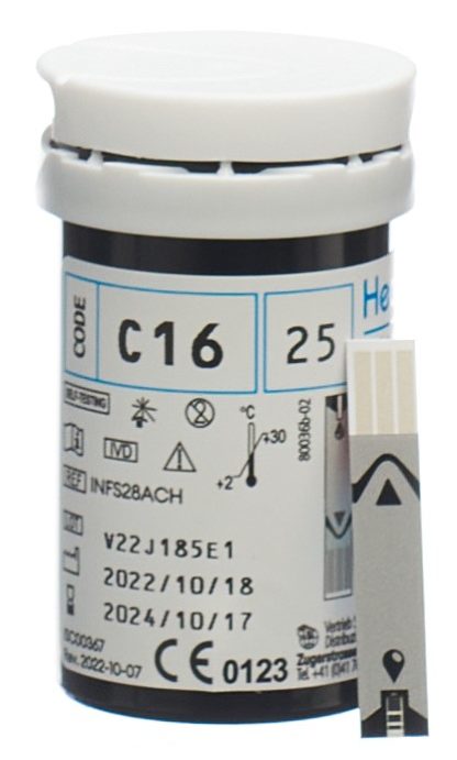 HEALTHPRO-X1 Blutzucker-Teststreifen 50 Stk – Bild 4