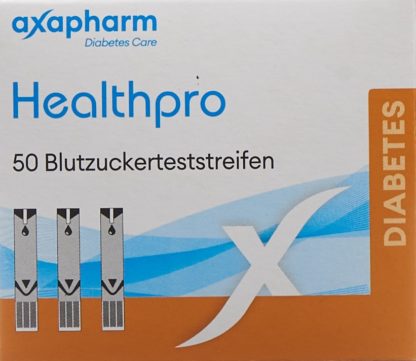 HEALTHPRO-X1 Blutzucker-Teststreifen 50 Stk