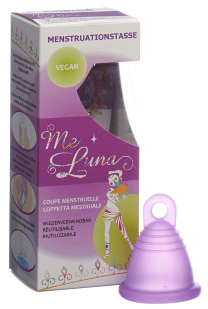 ME LUNA Menstruationstasse Classic Sho S Ring Vi – Bild 3