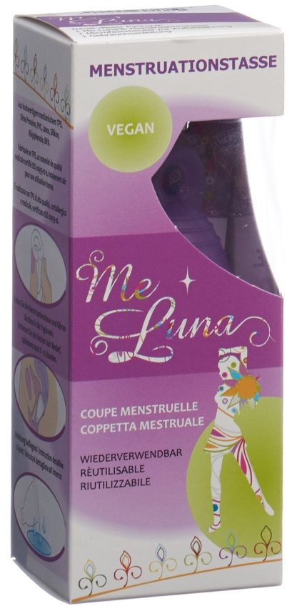 ME LUNA Menstruationstasse Classic Sho S Ring Vi – Bild 2