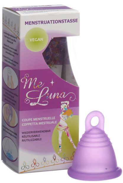 ME LUNA Menstruationstasse Classic Sho M Ring Vi – Bild 3