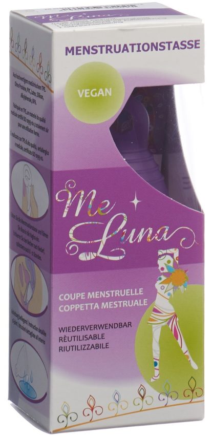ME LUNA Menstruationstasse Classic Sho M Ring Vi – Bild 2