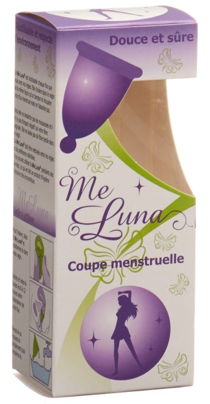 ME LUNA Menstruationstasse Classic Sho L Ring Vi – Bild 4