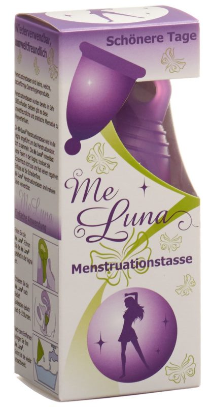 ME LUNA Menstruationstasse Classic Sho L Ring Vi – Bild 3