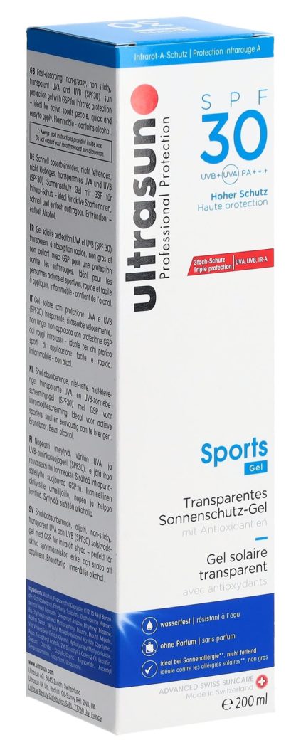 ULTRASUN Sports Gel SPF 30 Fl 200 ml – Bild 2