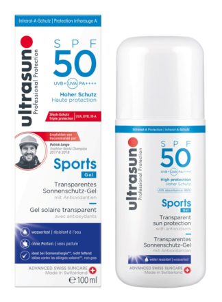 ULTRASUN Sports Gel SPF 50 Fl 100 ml